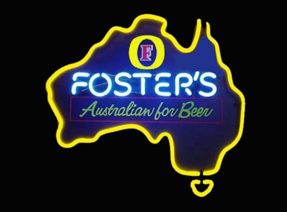 fosters australian for beer - F Foster'S Australian for Beer